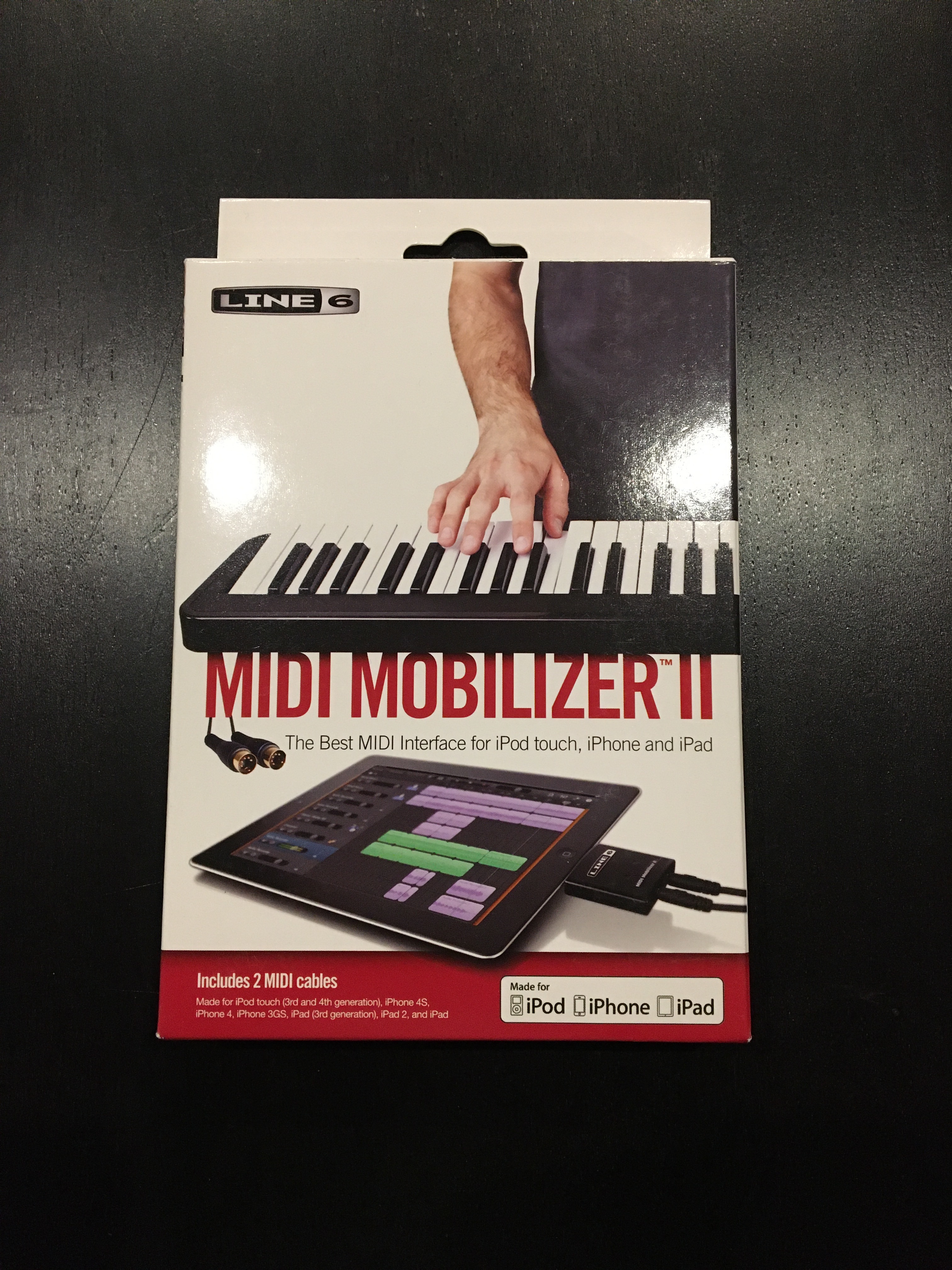 Vends interface midi iPad Line6 Midi Mobilizer II