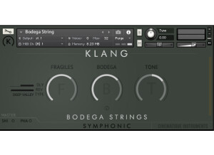 Cinematique Instruments Klang Bodega Strings
