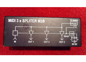 G-Lab MIDI 3 x SPLITTER M3S