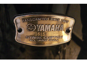 Plaque Yamaha