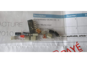 Boss CS-3 Compression Sustainer - Modded by Monte Allums (58505)