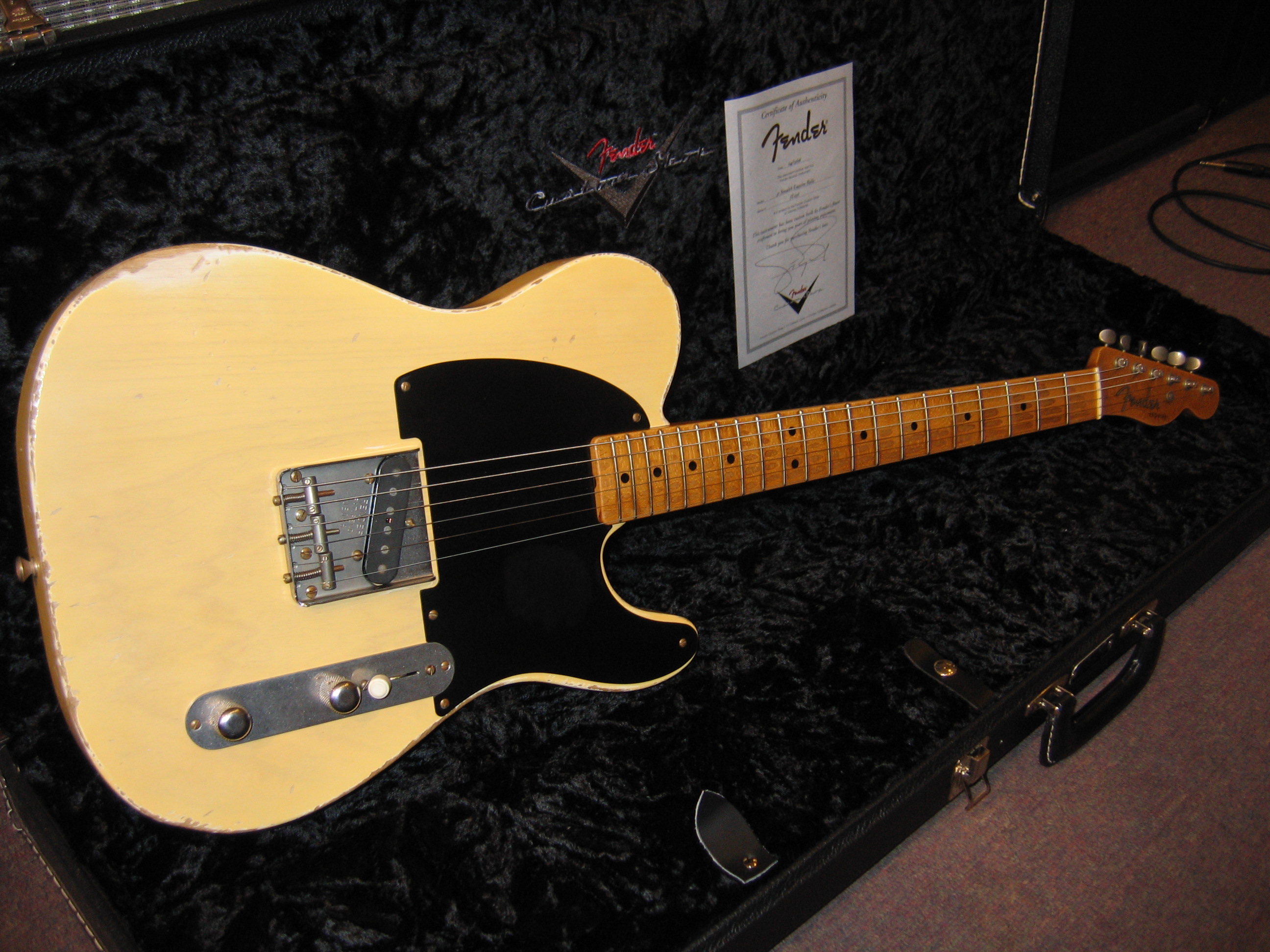 fender telecaster esquire custom shop