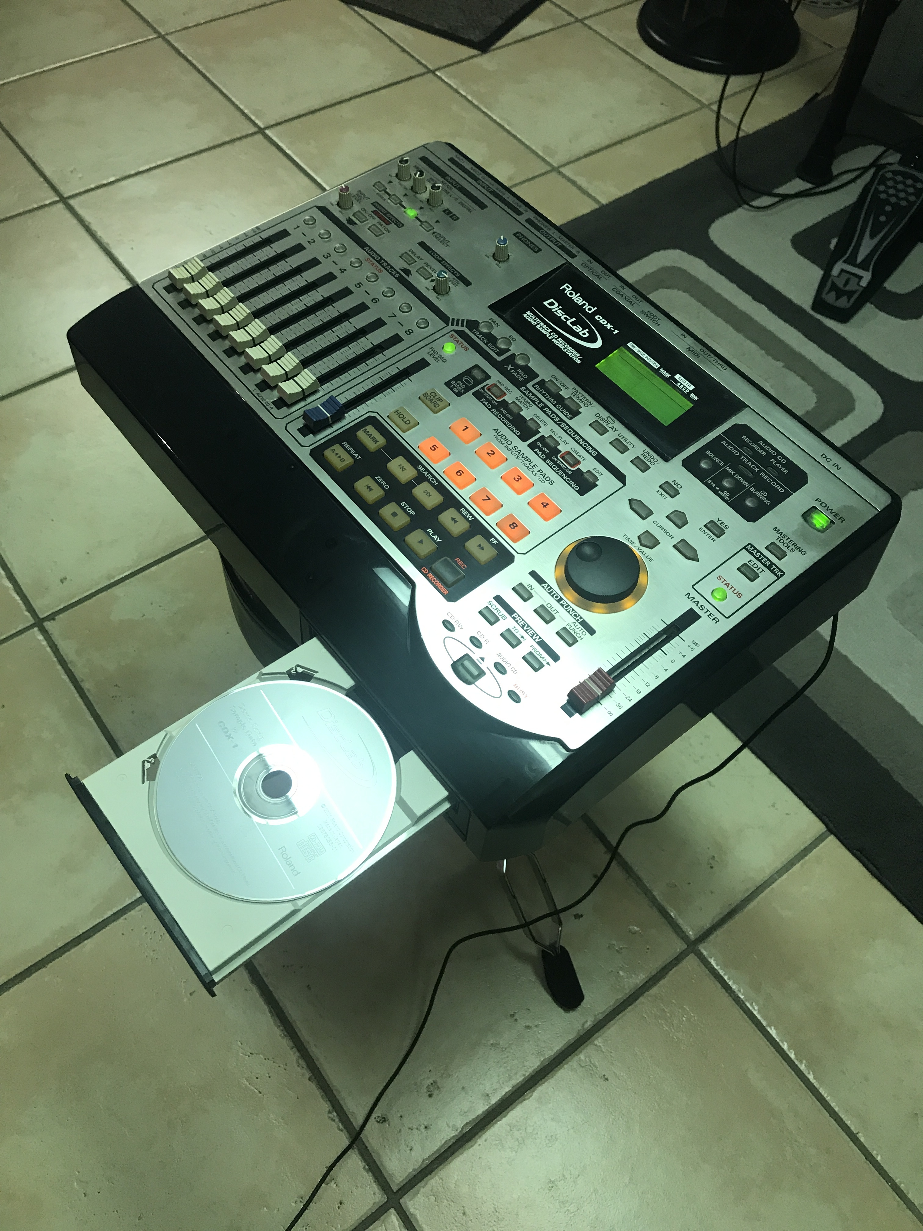 Roland ローランド CDX-1 DiscLab マルチトラックレコーダー Roland ローランド CDX-1 DiscLab マルチトラックレコーダー