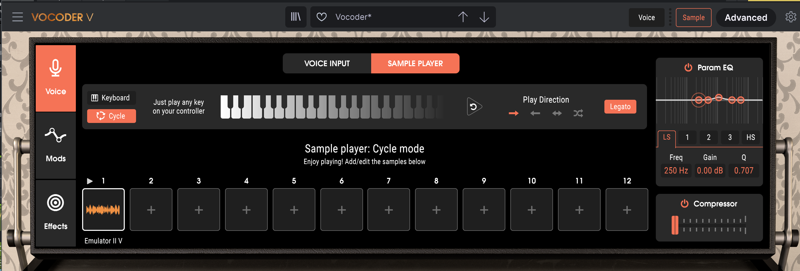 samplevocoder