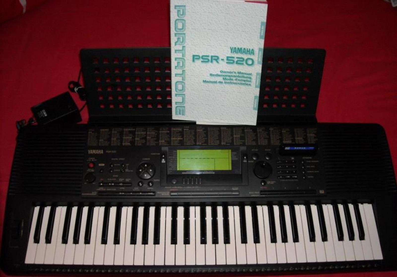 yamaha psr 520 display price