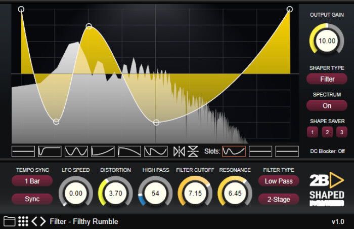 2B-Shaped-Filter 2B-Shaped-Filter