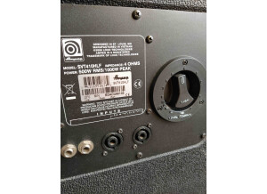 arrière ampeg