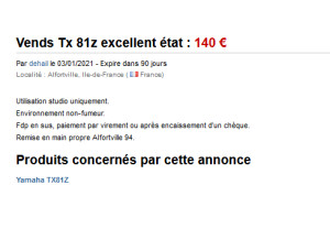 Screenshot_2021-01-03 Vends Tx 81z excellent état (Ile-de-France)