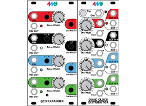 4MS Pedals Quad Clock Distributor (QCD) (45107)