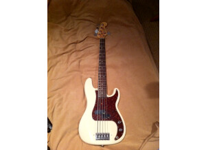 Fender [American Standard Series] Precision Bass V - Olympic White Rosewood