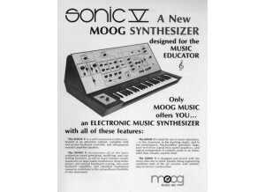 Moog Music MuSonics Sonic V