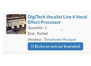 DigiTech Vocalist Live 4