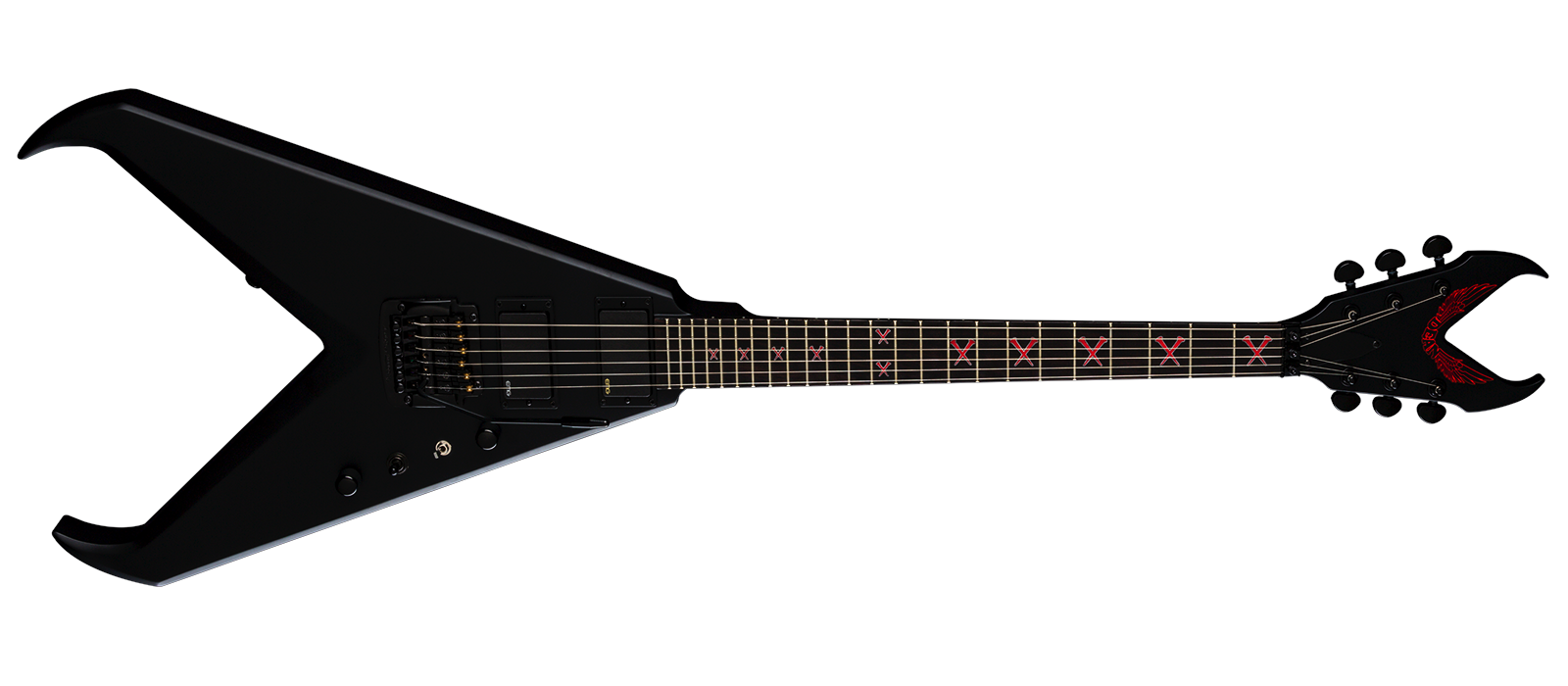 KERRY KING V BLACK SATIN