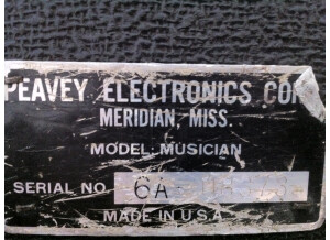 Peavey Musician 400 (60364)