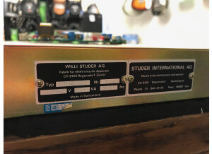 Studer Balancing Unit Type 1.918.101 (16360)