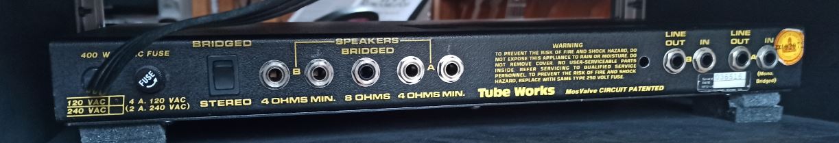 MosValve MV-982 - Tube Works MosValve MV-982 - Audiofanzine