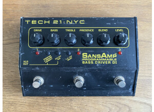 Tech 21 SansAmp Bass Driver DI Programmable (89575)