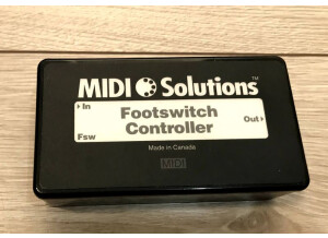 Midi Solutions Footswitch Controller