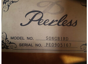 Peerless SongBird (84732)