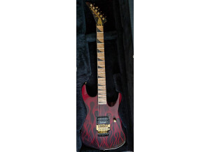 Jackson DK2M Dinky 1H Red Ghost Flames Limited Edition (73822)