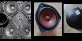 Hauts parleurs Bose pour enceintes Bose 802 / 502 / 402, comme neufs ou occasion.  - Pas de son, plusieurs dispos. Prix : 5 eur