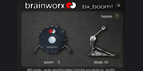 Brainworx bx_boom ! de la marque Brainworx (Plugin Alliance)