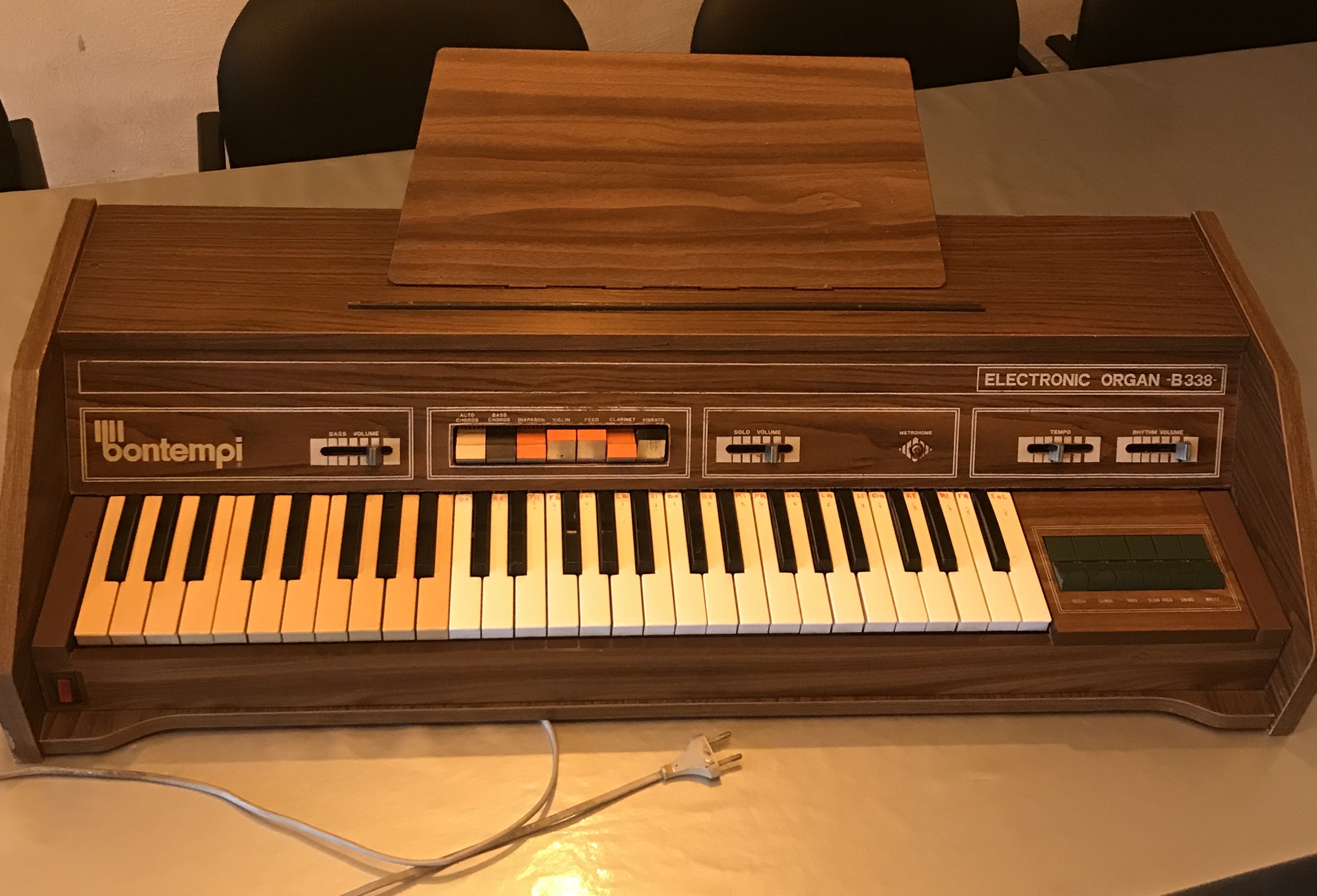 Vintage B338 Organ Bontempi