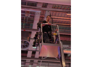 Le putois retrouve pour quelques minutes la hauteur de ses alpages...