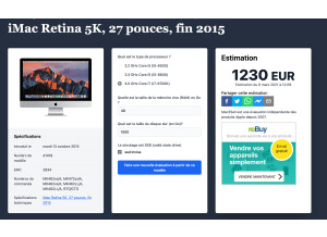 Apple iMac 27" Retina 5K (late 2015) (14850)
