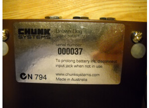 Chunk Systems Brown Dog (48838)