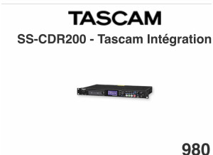 Tascam SS-CDR200