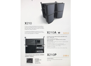 Master Audio X210 array series (26806)