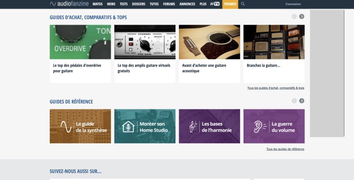 Audiofanzine : AF-Homepage-06 Audiofanzine : AF-Homepage-06