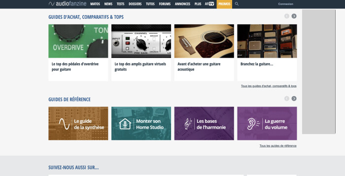 Audiofanzine : AF-Homepage-06 Audiofanzine : AF-Homepage-06
