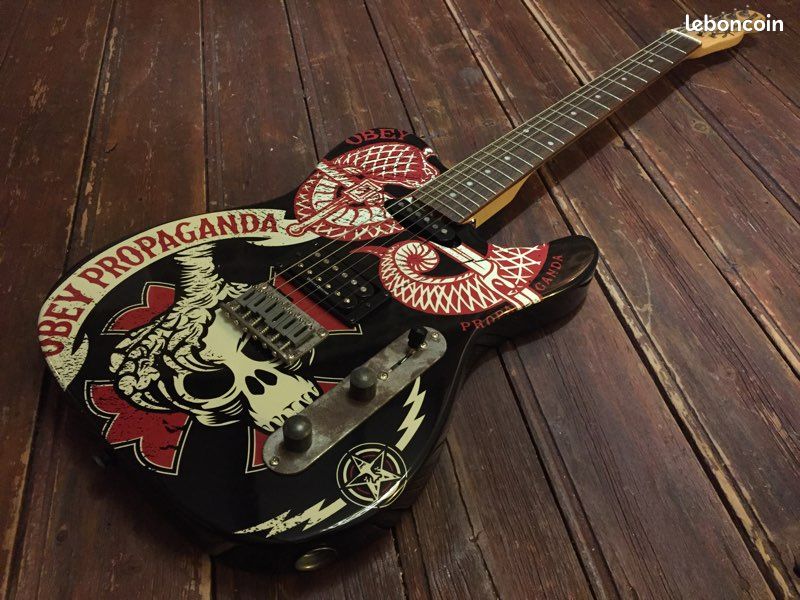 Squier Obey Graphic Telecaster Propaganda