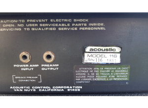 Acoustic model 116 (50476)