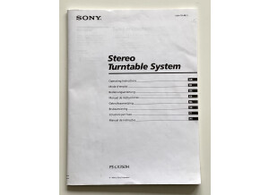 Sony PS-LX350H (3431)