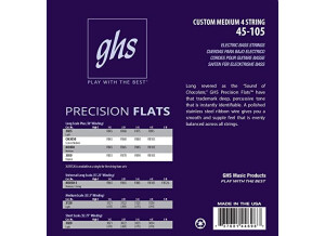 GHS Precision Flats Long Scale Plus (38" winding) 3050 (94775)