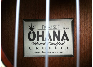 Ohana Ukuleles TK-35CE