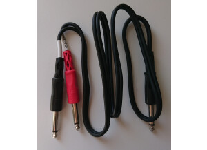 Hosa STP-201 – Câble d'insert – 1/4" TRS vers Dual 1/4" TS – 1 m (55636)