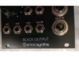 Erica Synths Black Output Module v2