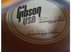 Gibson ES-335 Dot Figured Gloss (52444)