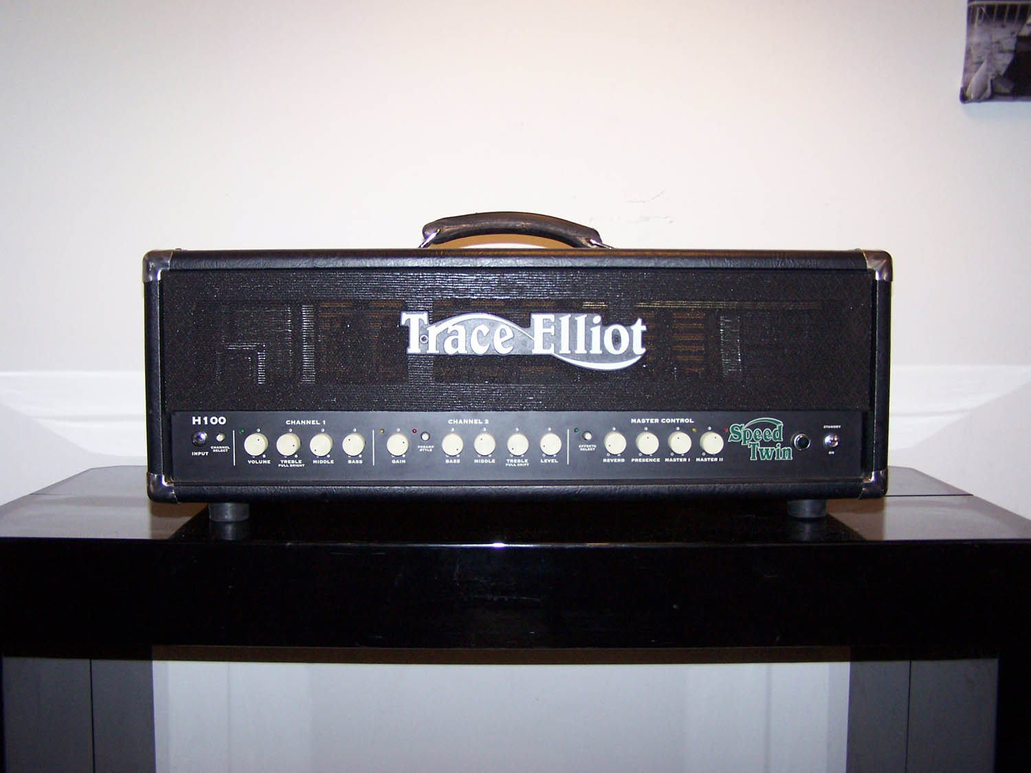 Vend tête ampli guitare Trace Elliot Speed Twin H100 (très bon état)