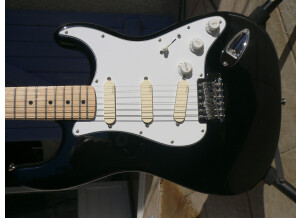 Fender [Standard Series] Stratocaster - Black Maple