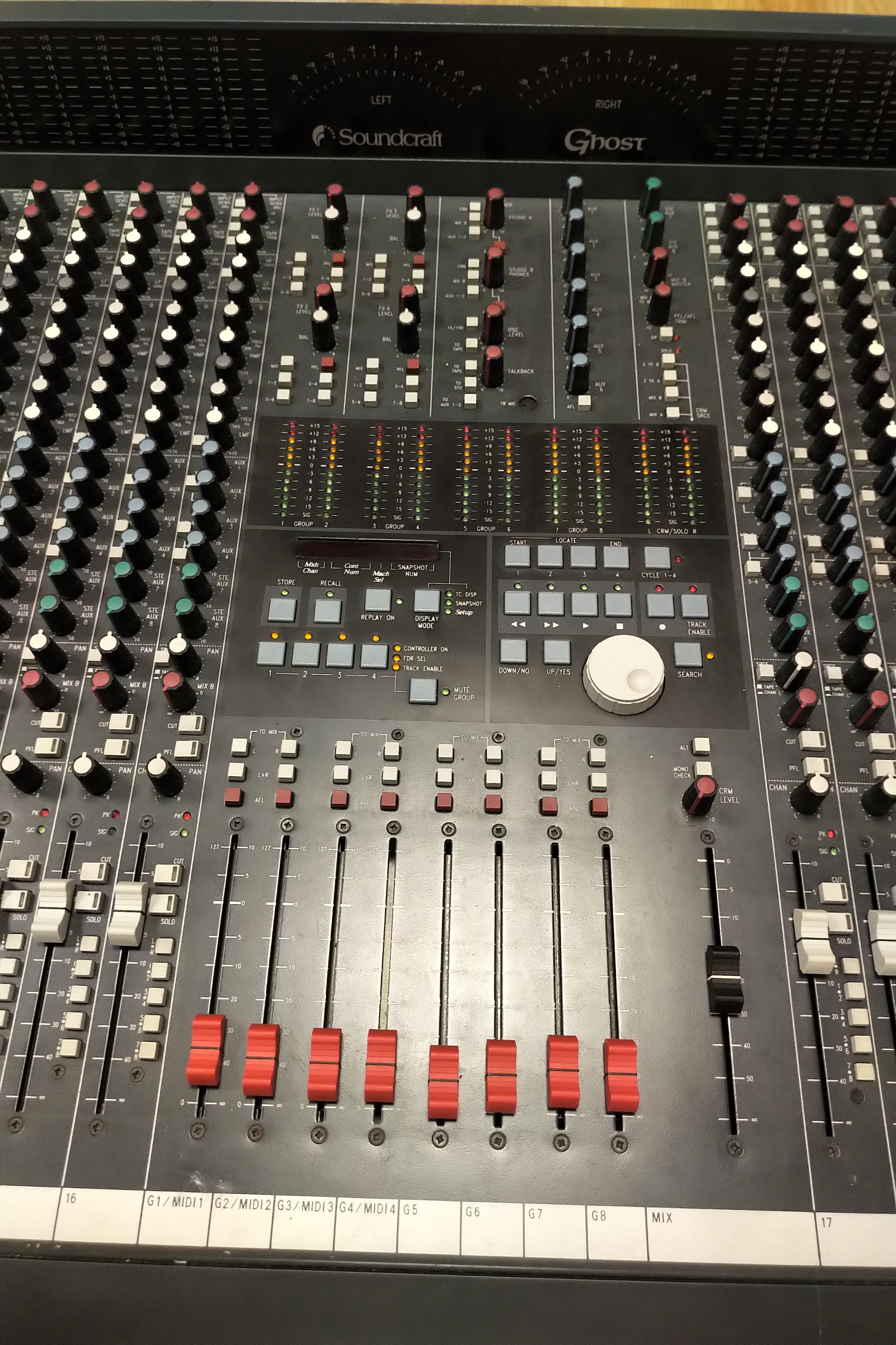 what years was the soundcraft ghost 32 made
