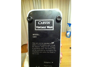 Carvin vintage wah vw1 (90436)