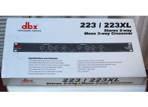 filtre DBX223-1 mod