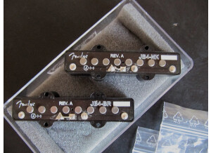 Fender Mod Shop Samarium Cobalt Noiseless Jazz Bass Pickup Set