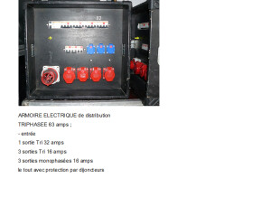 Sans Marque armoire electrique 100 Amperes