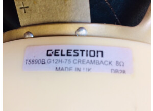 Celestion G12H-75 Creamback (22219)